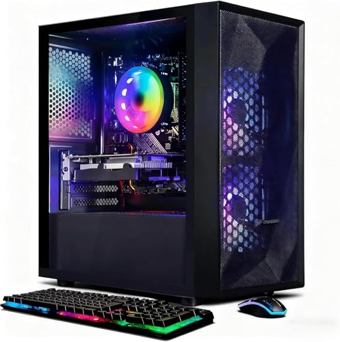 STGAubron Gaming PC Desktop,Core I5,RX 560 4G,16G RAM,512G SSD